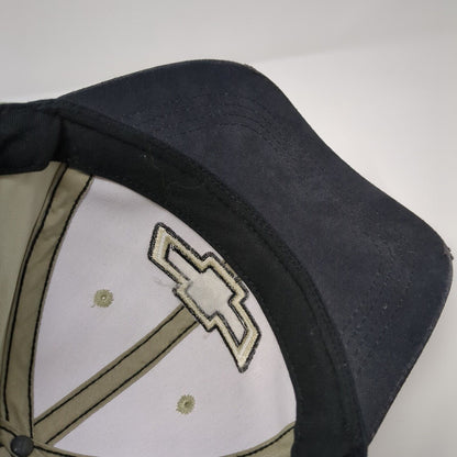 Chevrolet Slideback Hat Tanish-Green OSFA Adjustable Solid Embroidered
