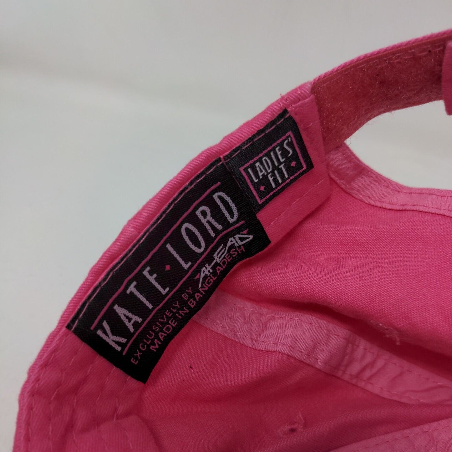 Thanks Birth Control Strapback Hat Pink Ladies Fit Embroidered Ahead