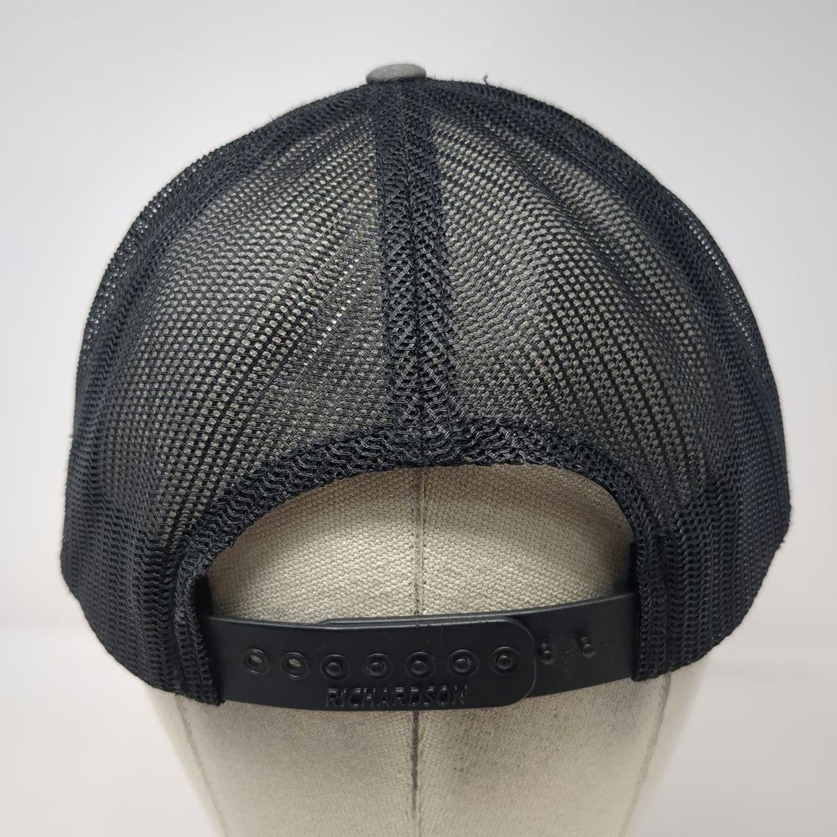 Richardson Trucker Hat Gray One Size The Simple Life Patch Mesh Snapback 112 Cap