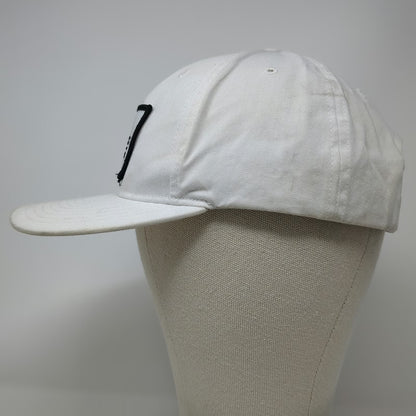 Richardson Snapback White Victaulic Since 1919 Patch Structured Cap Hat 6 Panel