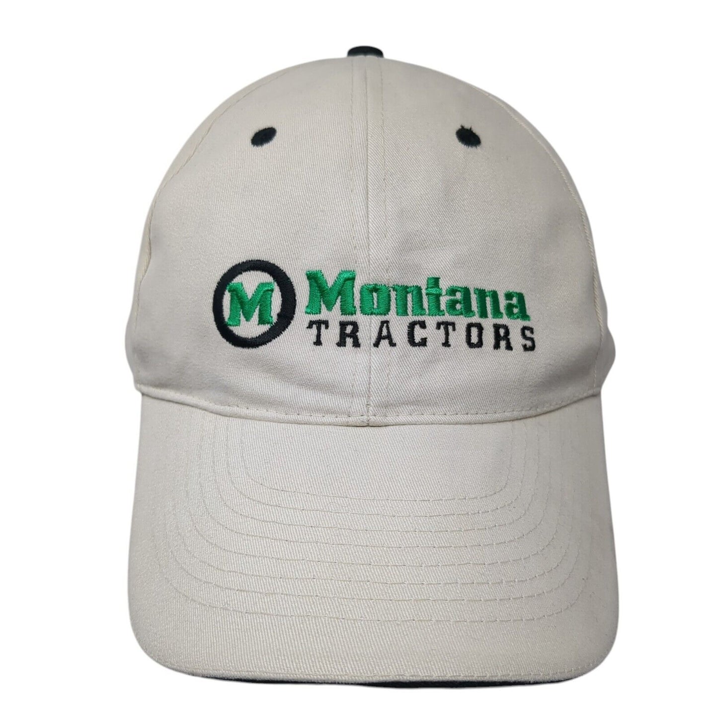 Montana Tractors Leader In Quality Strapback Hat Tan One Size Adjustable 6 Panel