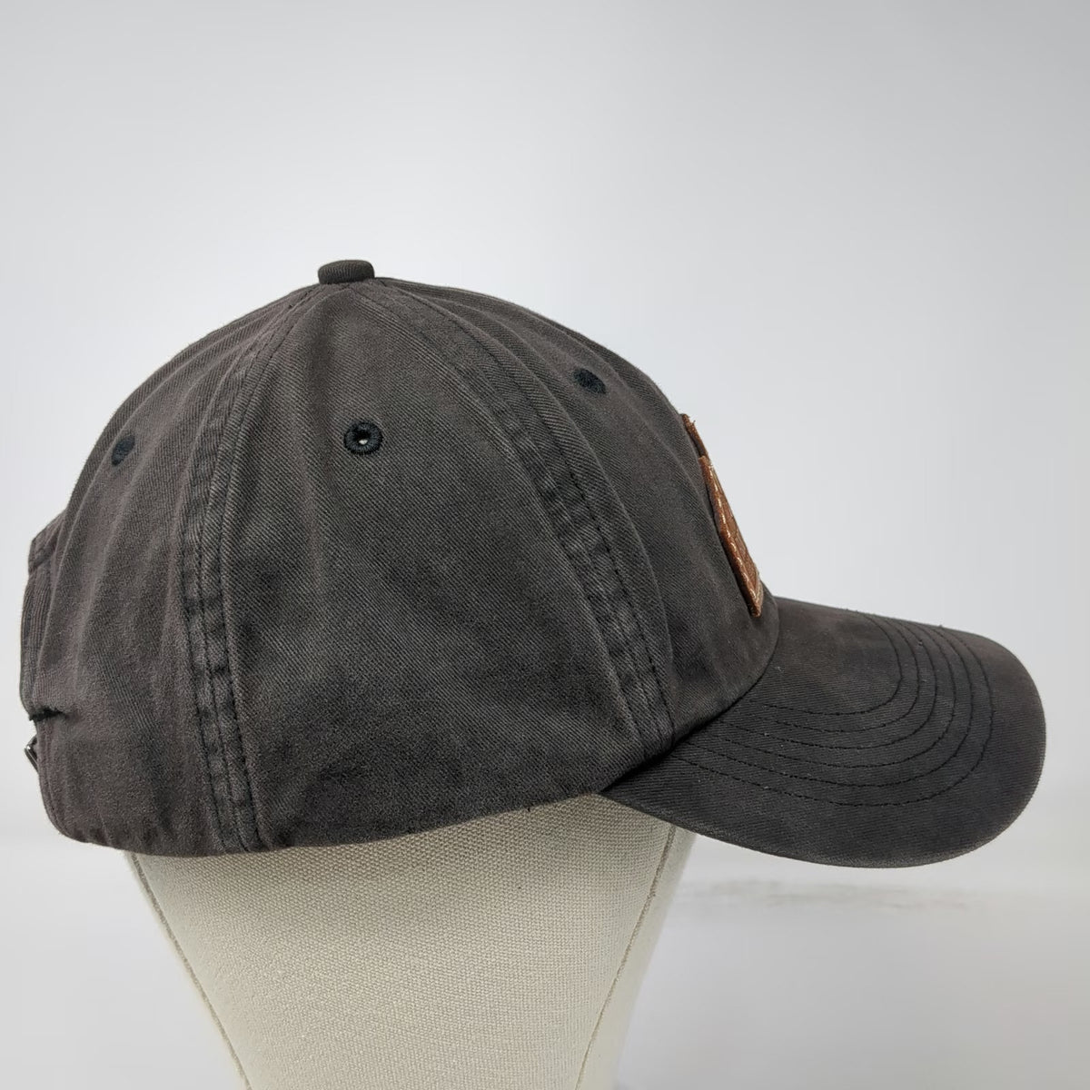 Richardson Baseball Cap Black One Size Rockharbor Church Leather Patch Hat Idaho
