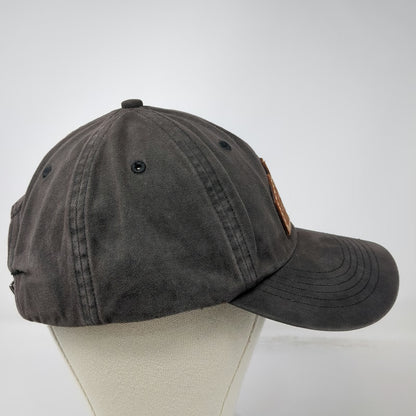 Richardson Baseball Cap Black One Size Rockharbor Church Leather Patch Hat Idaho