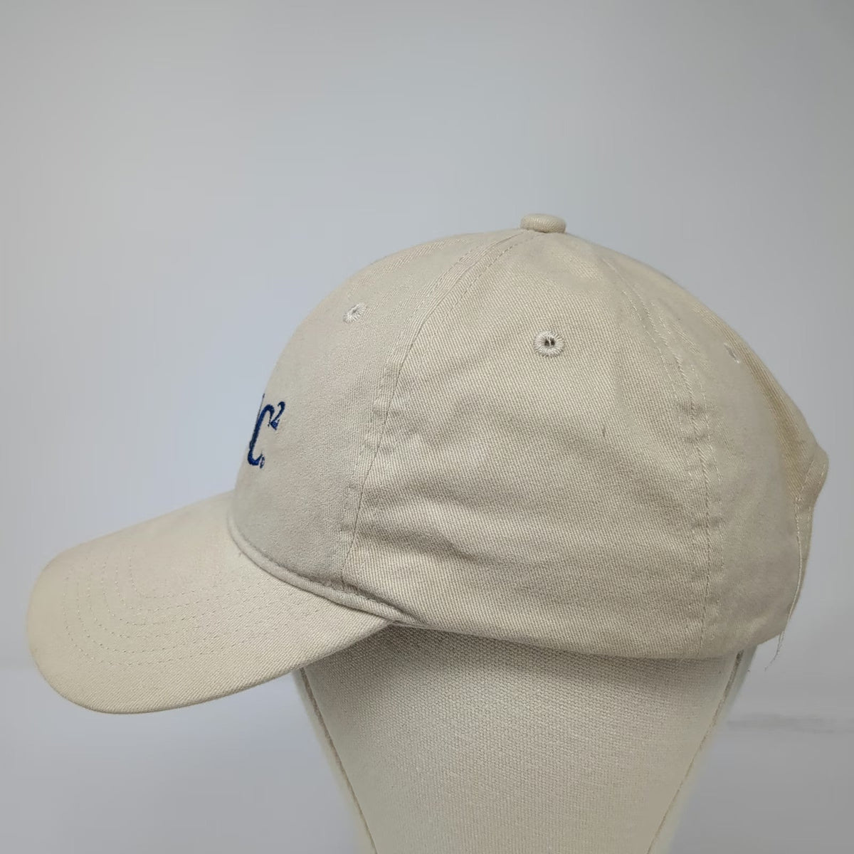 Port & Company EMC2 Corporate Logo Beige Baseball Cap One Size Adjustable Hat