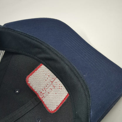 Cleveland Guardians MLB '47 Trucker Hat Gray Red White One Size Snapback Mesh