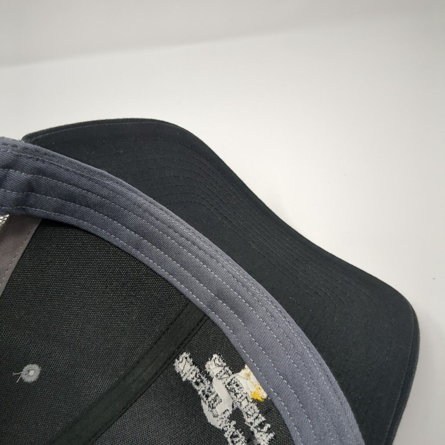 Clearwater Custom Snapback Mesh Back Trucker Hat Gray One Size 6 Panel