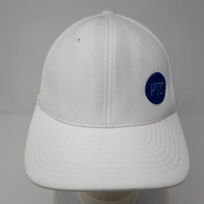 PTC Going Beyond Fitted Hat White 7 3/8-8 Flexfit Performance 6 Panel
