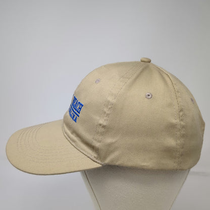 OTTO Baseball Cap Beige One Size Myrtle Beach South Carolina Strapback Hat