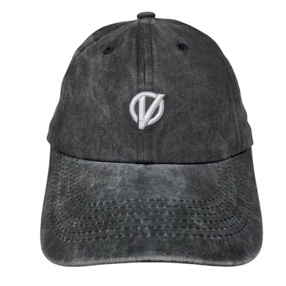 Vaporesso Slideback Hat Gray One Size Embroidered Adjustable 6 Panel