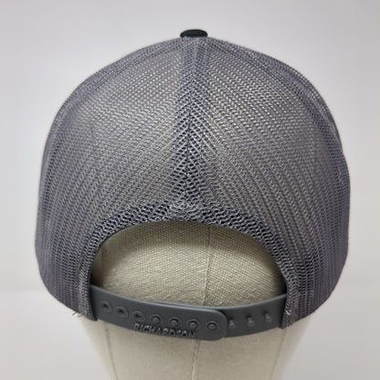 Ada County Farm Bureau Snapback Trucker Hat Black One Size Mesh Back