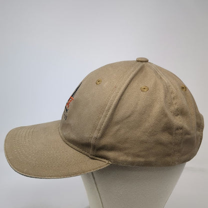 Hawaiian Headwear Baseball Cap Brown One Size Embroidered Hawaii Canoe Brim Hat