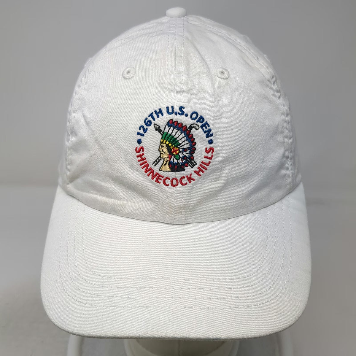 Peter Millar White Baseball Cap One Size USGA Member Shinnecock Hills Golf Hat