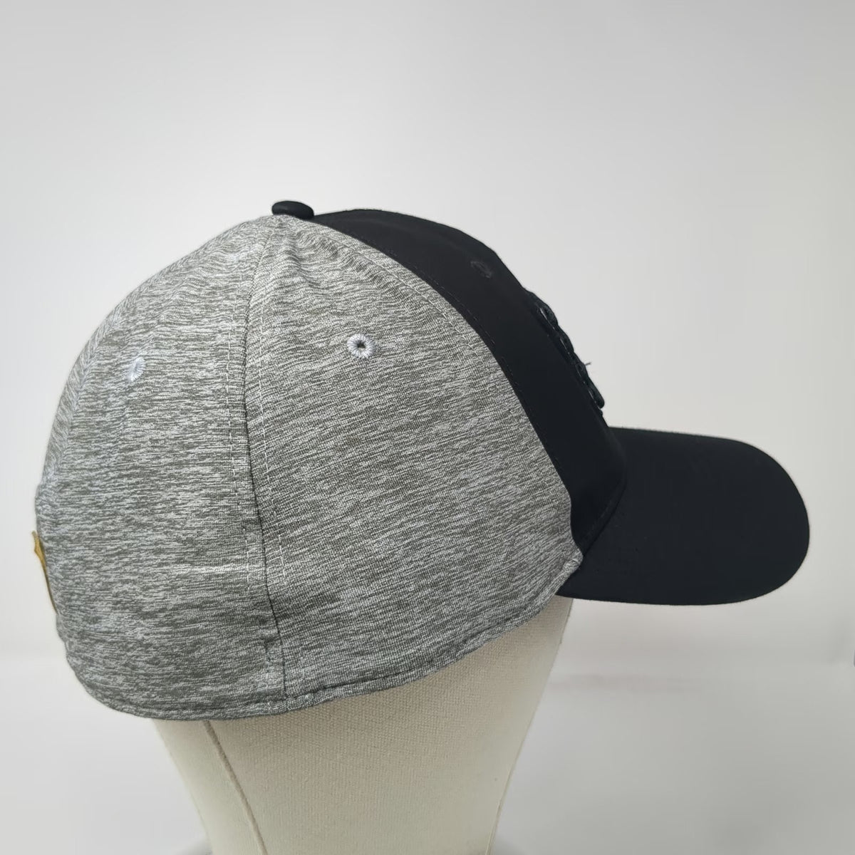 Philadelphia Flyers NHL Fanatics Cap Black Gray XL Heathered Flex Fit Hat Logo