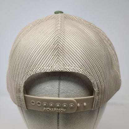 Richardson Trucker Hat Green One Size Simplot Grower Solutions Mesh Snapback