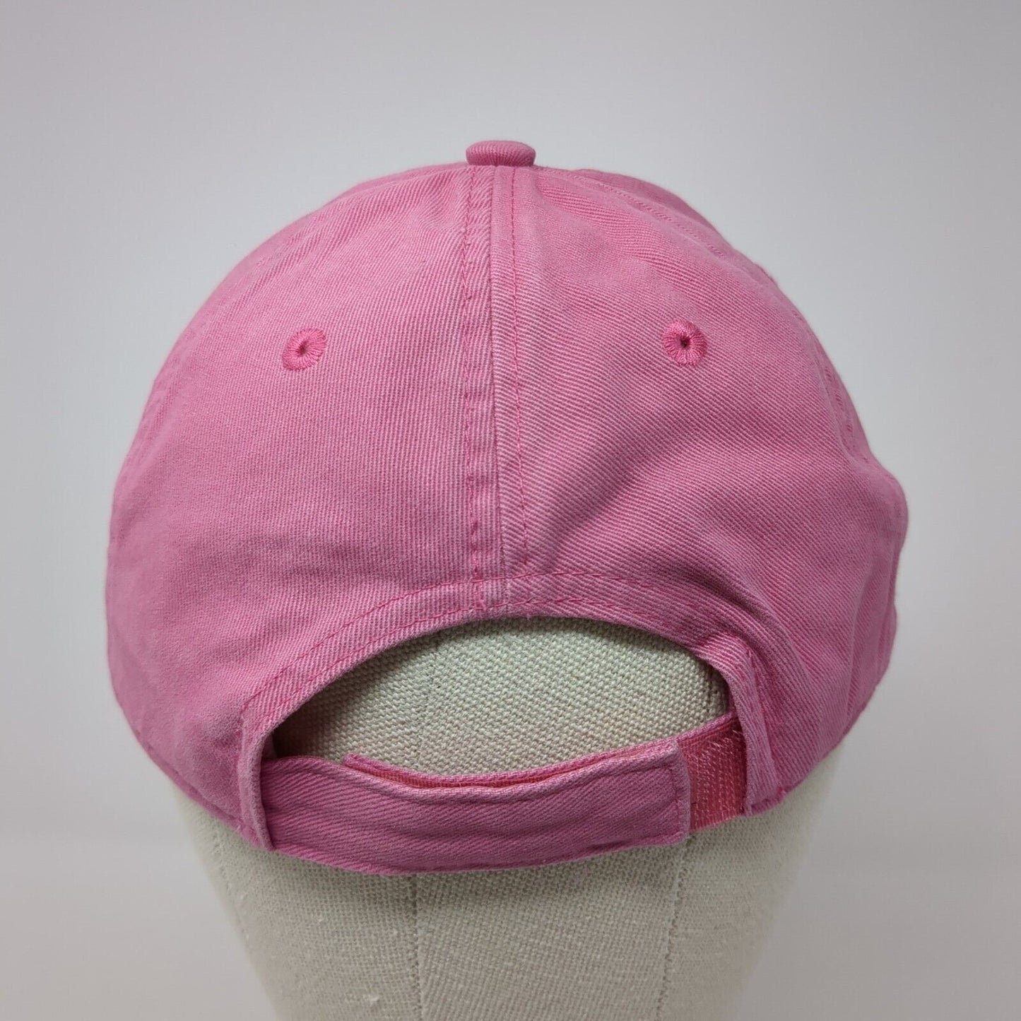 Outdoor Cap Women's Strapback Hat Pink One Size Adjustable Embroidered