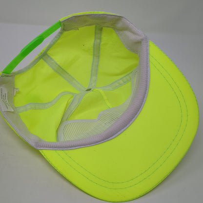 The Woodlands Snapback Hat Green One Size Adjustable Lightweight Nylon