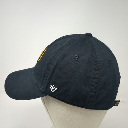 '47 Boston Bruins NHL Black Cap OSFM Slideback Embroidered Curved Brim Cotton