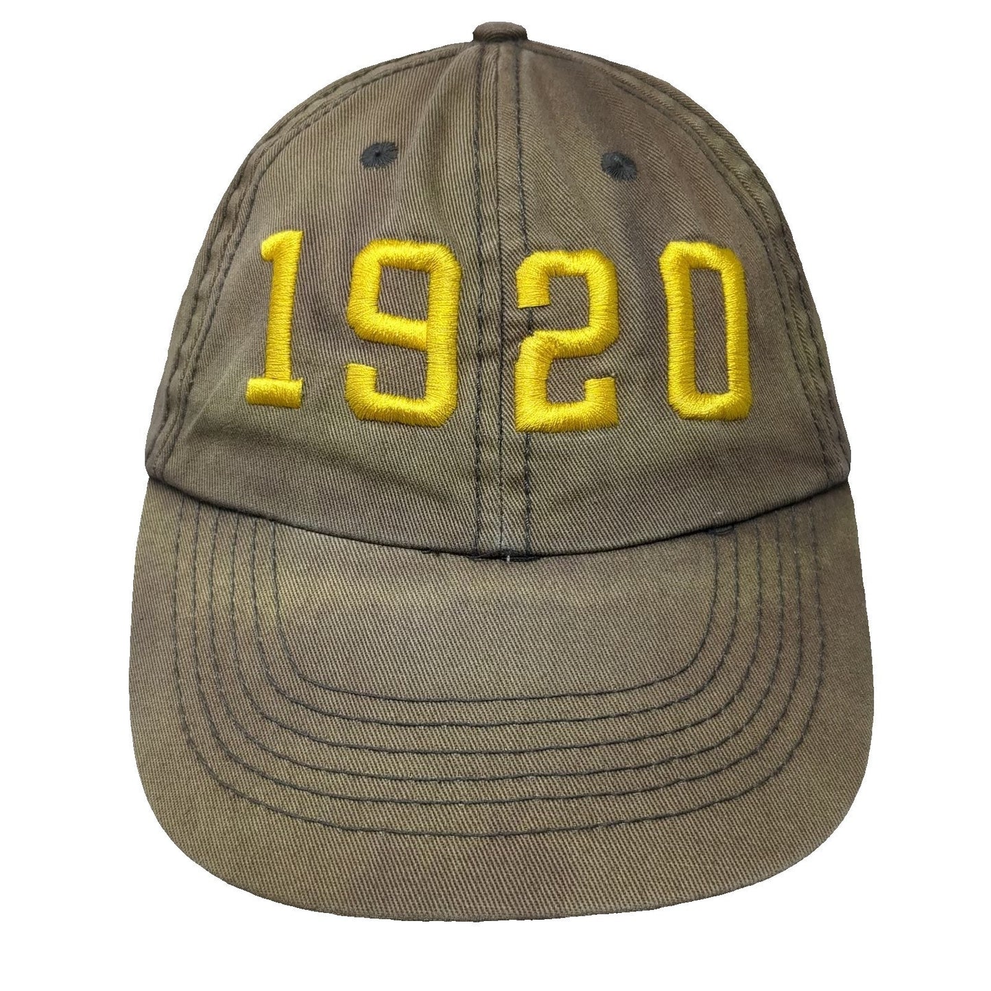 TNT Fireworks Baseball Cap Green One Size 1920 American Flag Strapback Hat
