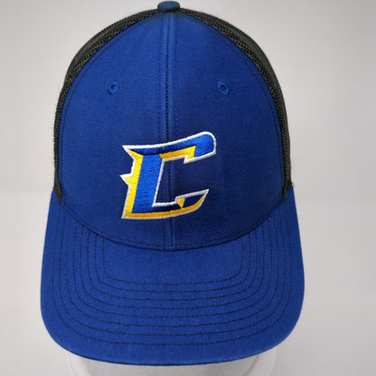 Cougar Football 112 Snapback Trucker Hat Blue One Size Mesh Back Richardson