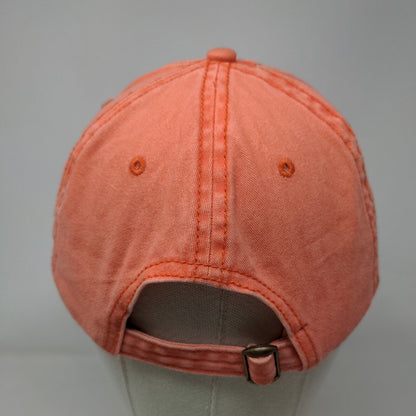 Good Vibes Club Slideback Hat Orange OSFM Embroidered Vent Holes