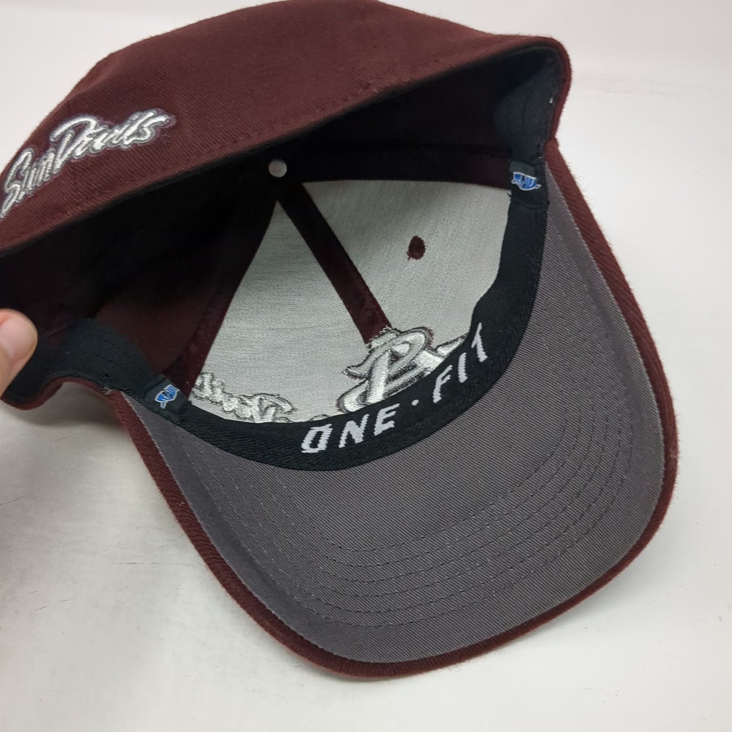 Arizona State Sun Devils NCAA Top of the World Cap Red Size S/M Hat Stretch Fit