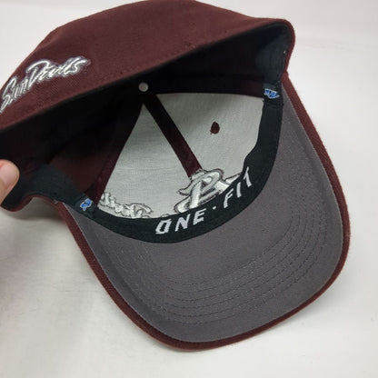 Arizona State Sun Devils NCAA Top of the World Cap Red Size S/M Hat Stretch Fit