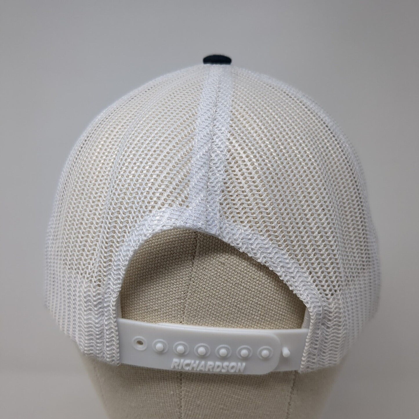 Senninger Snapback Trucker Hat Blue One Size Adjustable Mesh Back Richardson