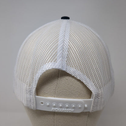 Senninger Snapback Trucker Hat Blue One Size Adjustable Mesh Back Richardson