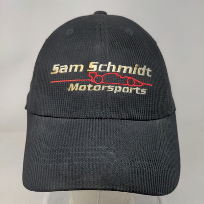 Sam Schmidt Motorsports Strapback Hat Embroidered Autograph 100% Polyester Logo