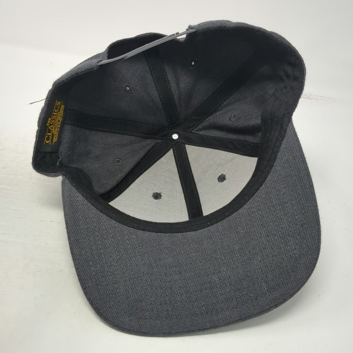 Yupoong Snapback Hat Gray Red White One Size Toyota Logo Structured Flat Bill