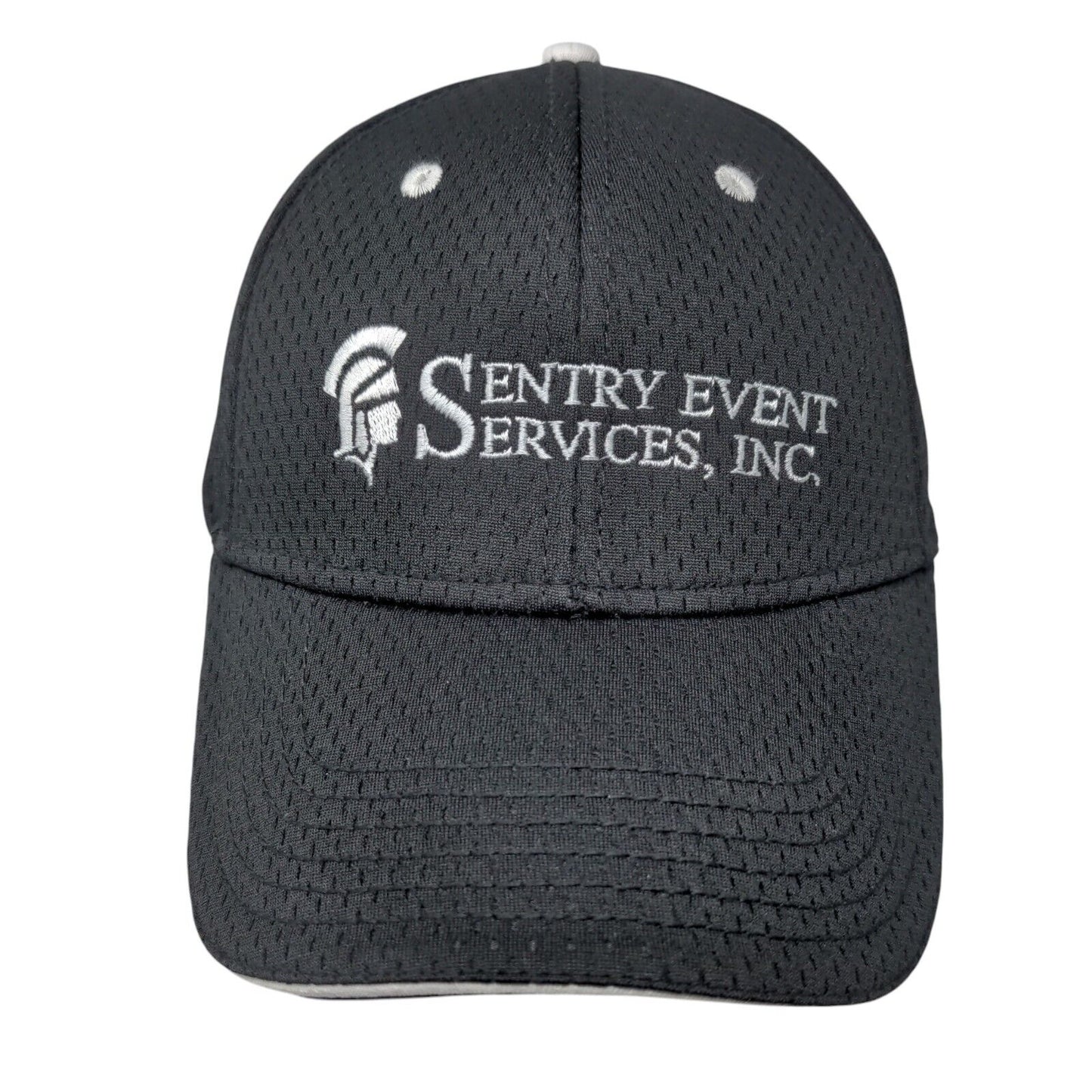 Sentry Event Services Inc Strapback Hat Black OSFM Embroidered Otto