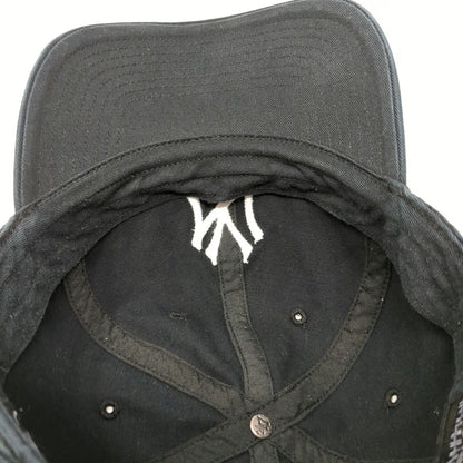 '47 New York Yankees MLB Black One Size Baseball Cap Slideback Hat Curved Brim