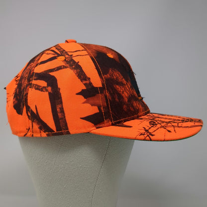 Outdoor Cap Snapback Orange One Size Hat Mossy Oak Oregon Hunters Association