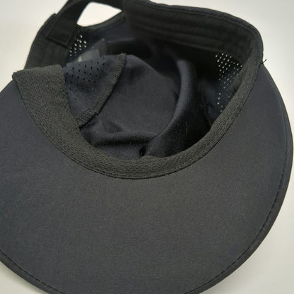 All in Motion Baseball Cap Black One Size Reflective Perforated Performance Hat