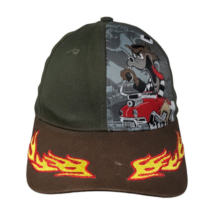 No Boundaries On The Run Flame Slideback Hat Multi OSFA Embroidered