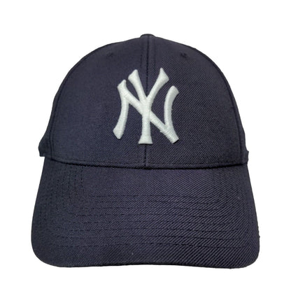 '47 Brand Men's Strapback Hat Blue OSFA Embroidered New York Yankees Logo