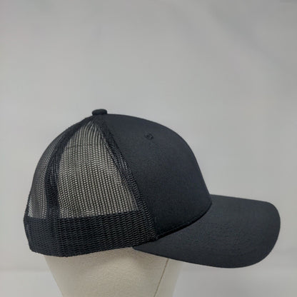 TS&L Seeds Progress Snapback Mesh Back Trucker Hat Black One Size