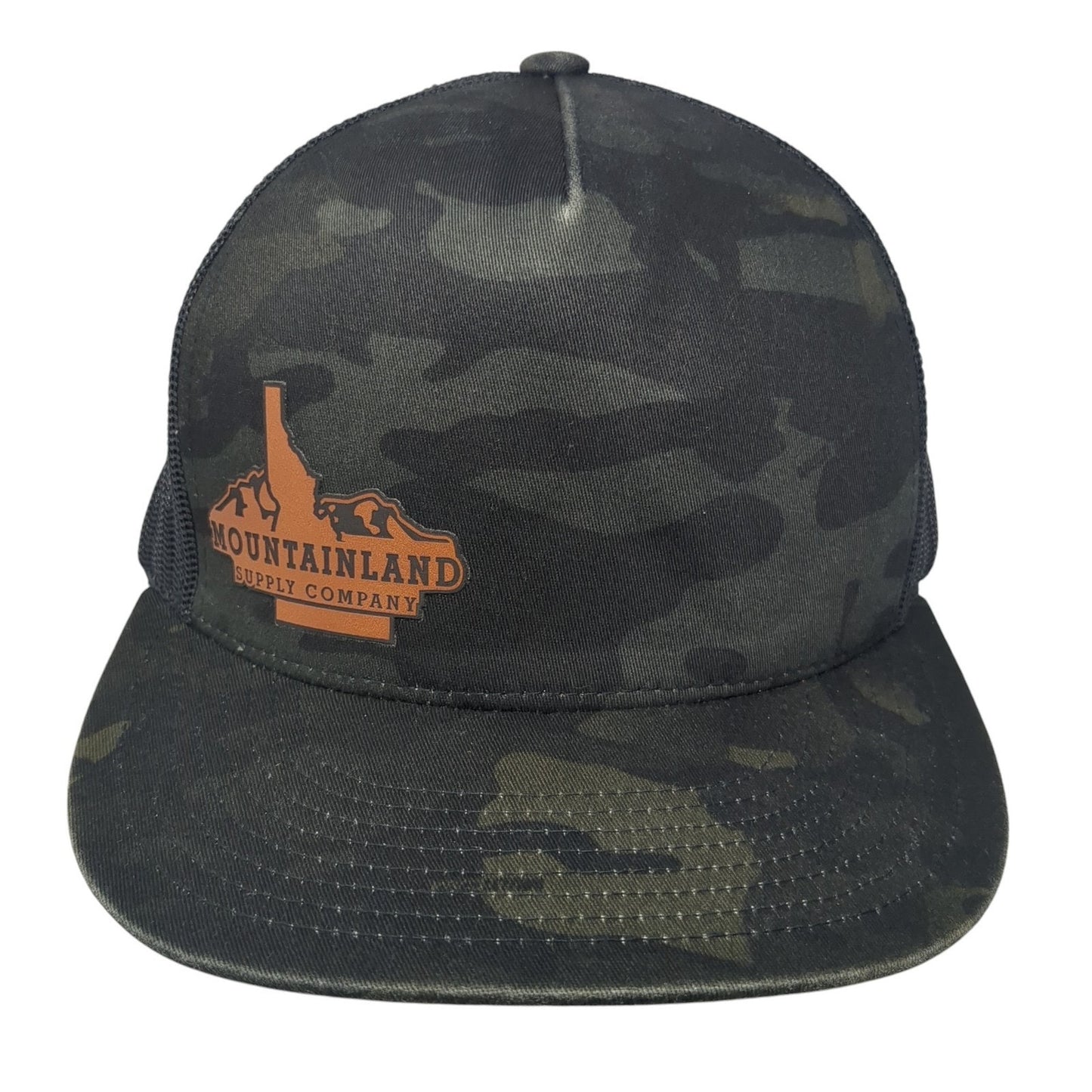 Mountain Land Supply Company Trucker Hat Multicolor OS Adjustable Mesh Yupoong