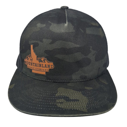 Mountain Land Supply Company Trucker Hat Multicolor OS Adjustable Mesh Yupoong