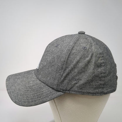 Adidas Baseball Cap Gray One Size Slideback Logo Cotton Strapback Hat Sport