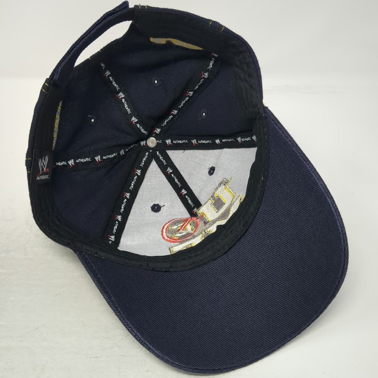 WWE Baseball Cap Blue One Size John Cena U Cant See Me 10 Years Strong Logo Hat