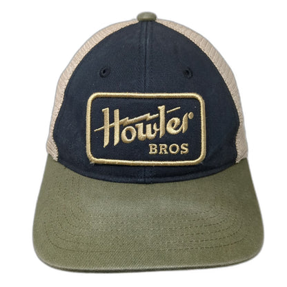 Howler Bros Trucker Hat Black Green Beige One Size Snapback Mesh Patch Outdoor