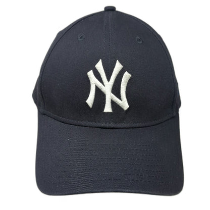 New York Yankees MLB New Era Blue Baseball Cap One Size NY Logo Strapback Hat