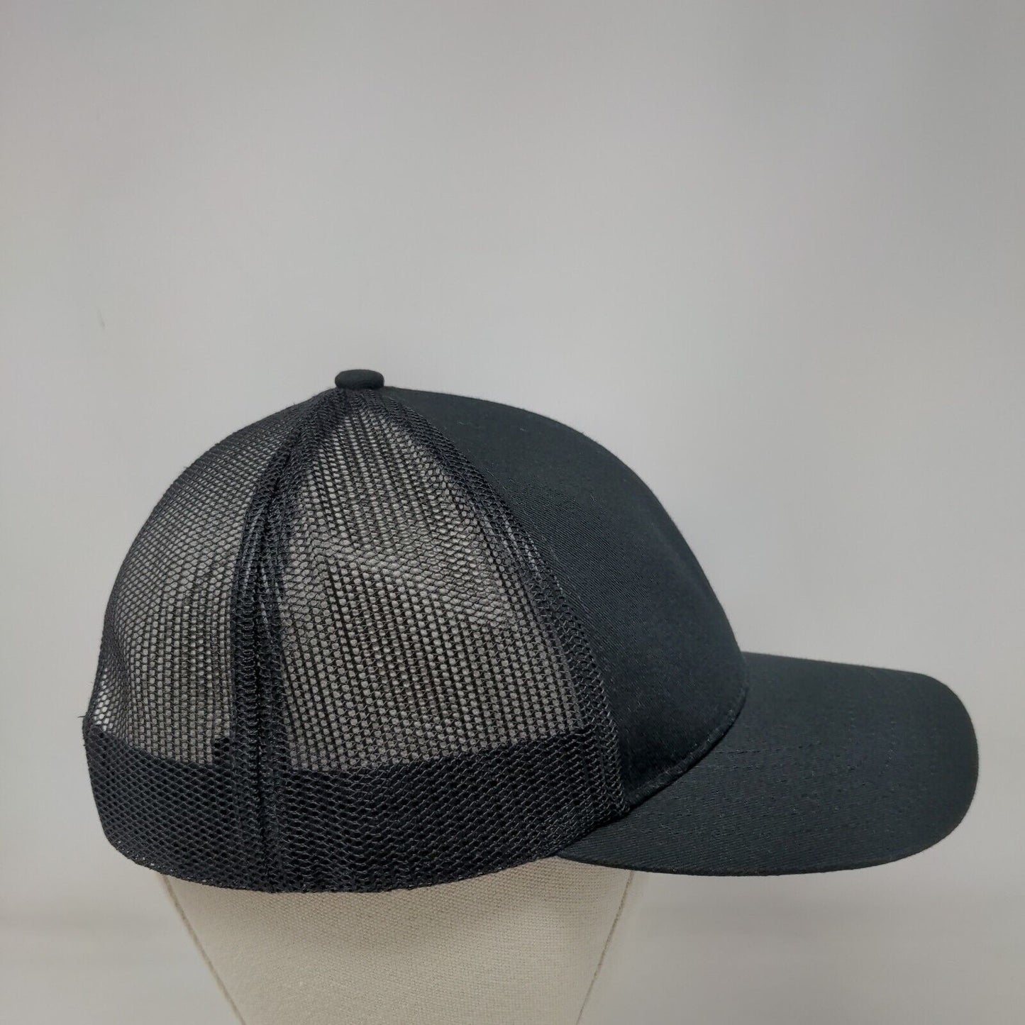 The Ries Brothers Snapback Mesh Back Trucker Hat Black Adult Outdoor Cap