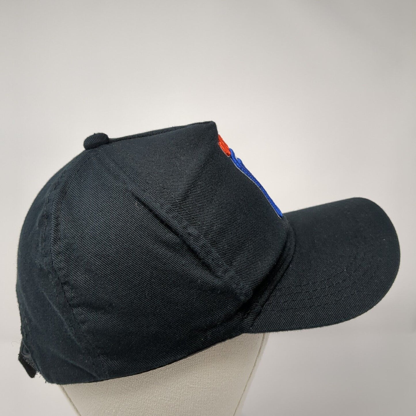 Corona Racing Strapback Hat Black One Size Adjustable Embroidered 6 Panel