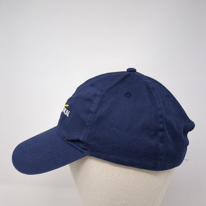 Lift Local Strapback Hat Blue One Size Adjustable Embroidered 6 Panel