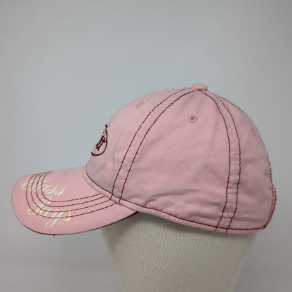 Peterbilt Class Pays Strapback Hat Pink One Size Adjustable Embroidered