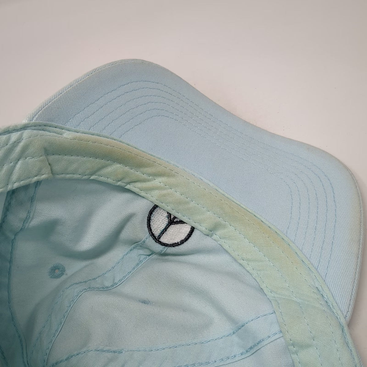 Life is Good Baseball Cap Blue One Size Peace Sign Spread Good Vibes hat