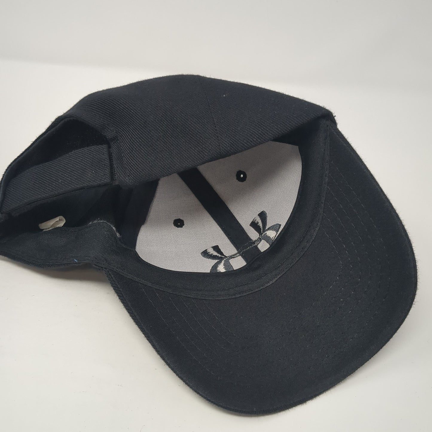 Under Armour Spell Out Strapback Hat Black One Size Embroidered Logo