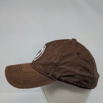 Port Aransas Texas Slideback Hat Brown OSFM Adjustable Triangle